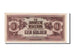 Netherlands Indies, 1 Gulden, 1942, KM #123c, UNC(65-70), SI