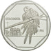 Coin, Guatemala, 50 Quetzales, 1995, Tower, MS(63), Aluminum, KM:3d.1