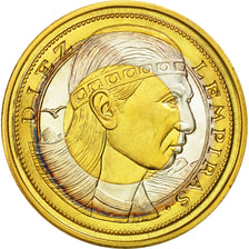 Honduras, 10 Lempiras, 1995, Tower, SC, Trimetálico, KM:1c.2