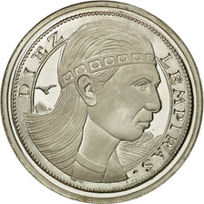 Moneda, Honduras, 10 Lempiras, 1995, Tower, SC, Plata, KM:1.1