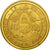 Coin, Honduras, 10 Lempiras, 1995, Tower, MS(63), Gilt Alloy, KM:1b.1