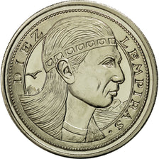 Coin, Honduras, 10 Lempiras, 1995, Tower, MS(63), Copper-nickel, KM:1f.1