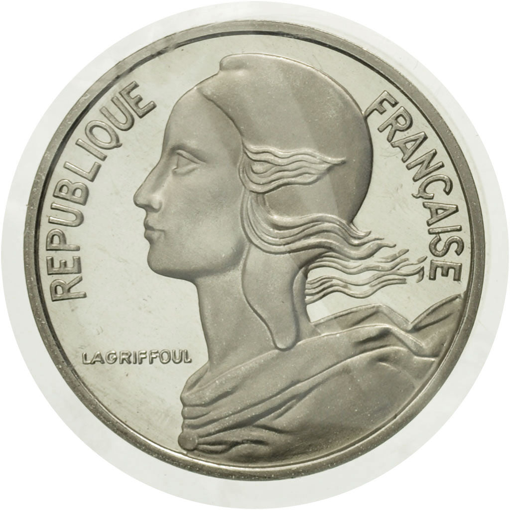 Coin, France, 5 Centimes, 1981, Paris, MS(65-70), Silver, KM:P687, Gadoury:22.P2