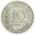 Moneta, Francja, 10 Centimes, 1981, Paris, MS(65-70), Srebro, KM:P690