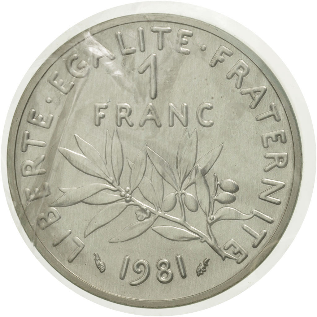 Monnaie, France, Franc, 1981, Paris, FDC, Argent, KM:P700, Gadoury:104.P2