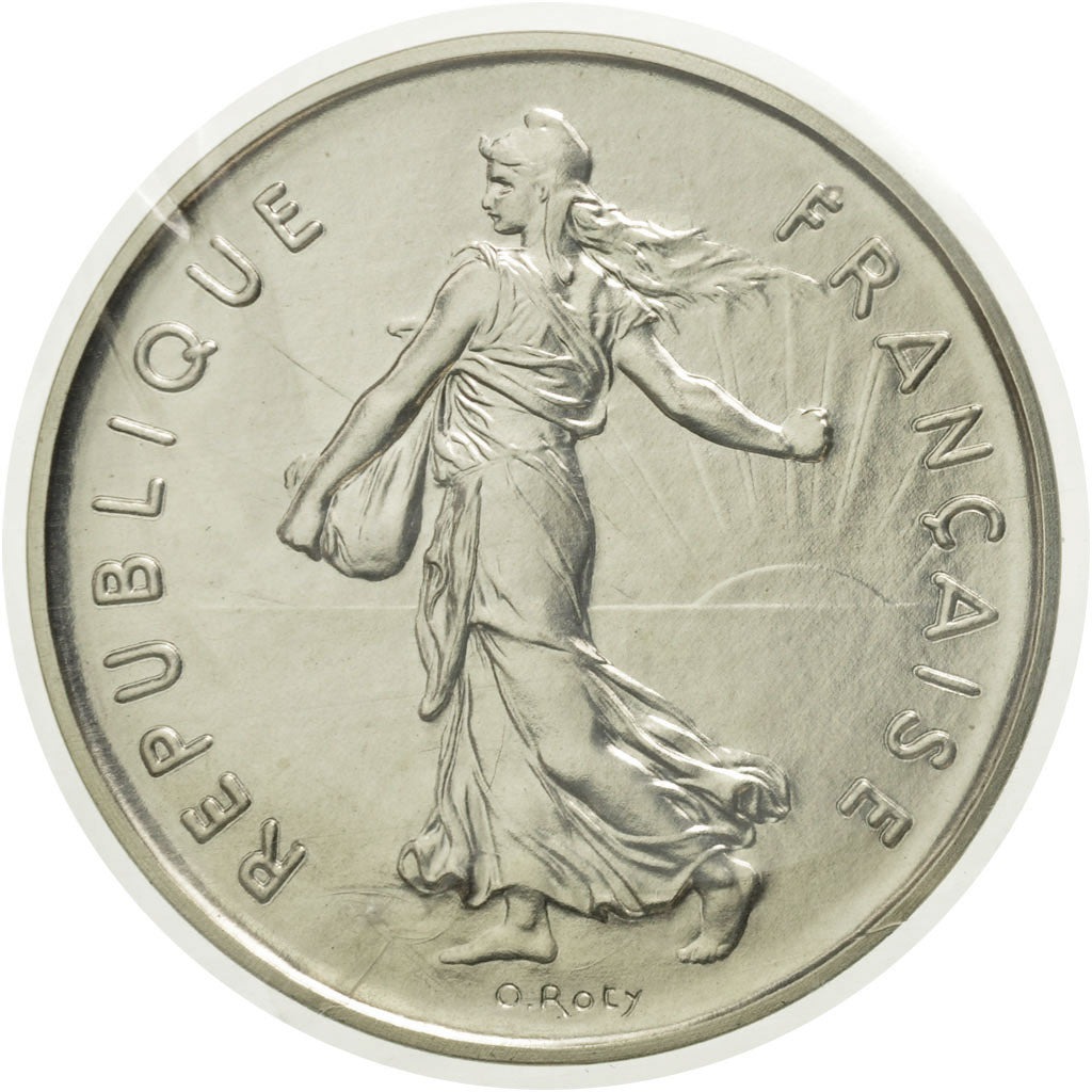 Coin, France, 5 Francs, 1981, Paris, MS(65-70), Silver, KM:P708, Gadoury:154.P2
