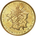 Moneta, Francja, 10 Francs, 1974, Paris, MS(63), Mosiądz niklowy, KM:P506