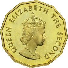 Moneda, Jersey, Elizabeth II, 1/4 Shilling, 3 Pence, 1964, SC, Níquel - latón