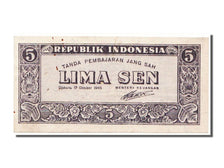 Indonesia, 5 Sen, 1945, UNC(63)