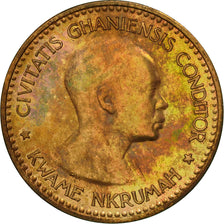 Ghana, 1/2 Penny, 1958, SC, Bronce, KM:1