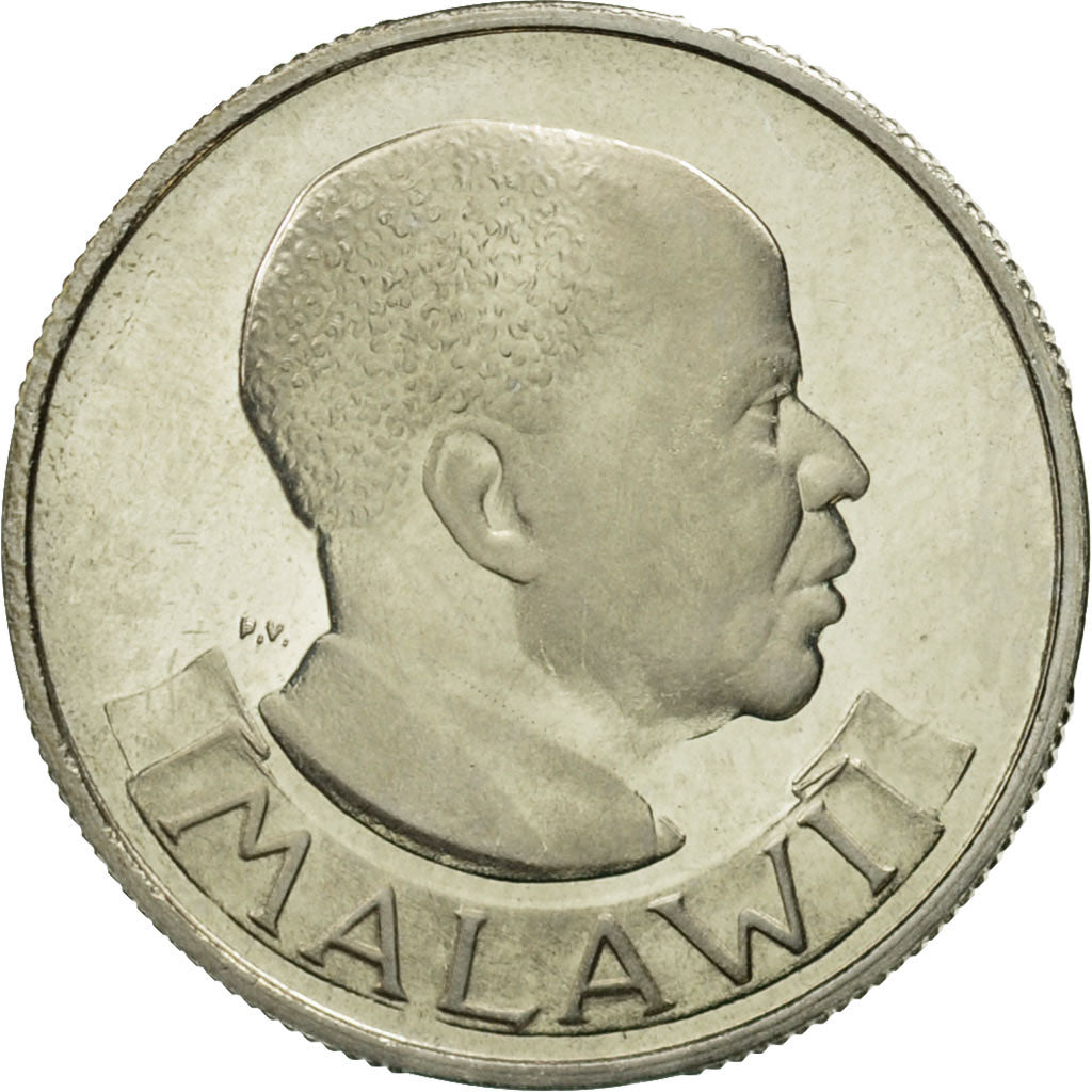 Malawi, 6 Pence, 1964, MS(63), Copper-Nickel-Zinc, KM:1