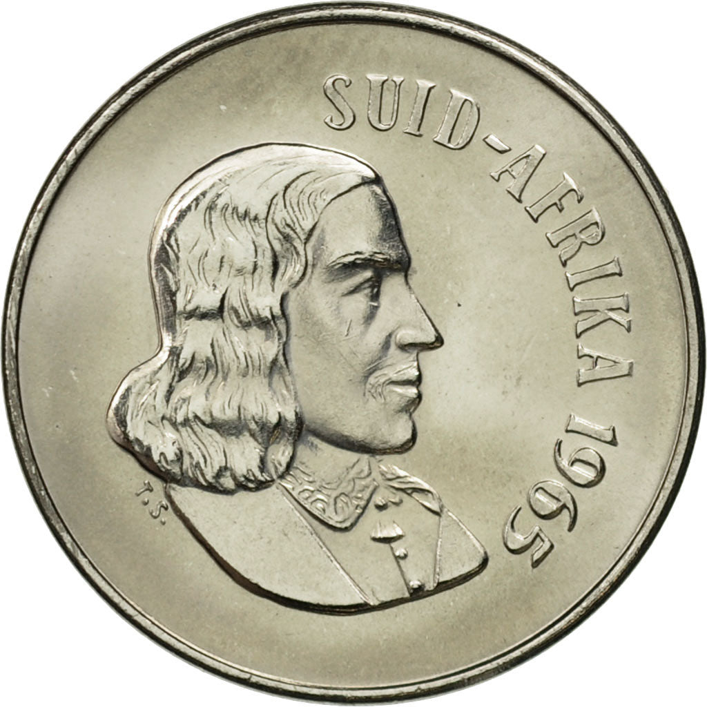 South Africa, 10 Cents, 1965, MS(63), Nickel, KM:68.2