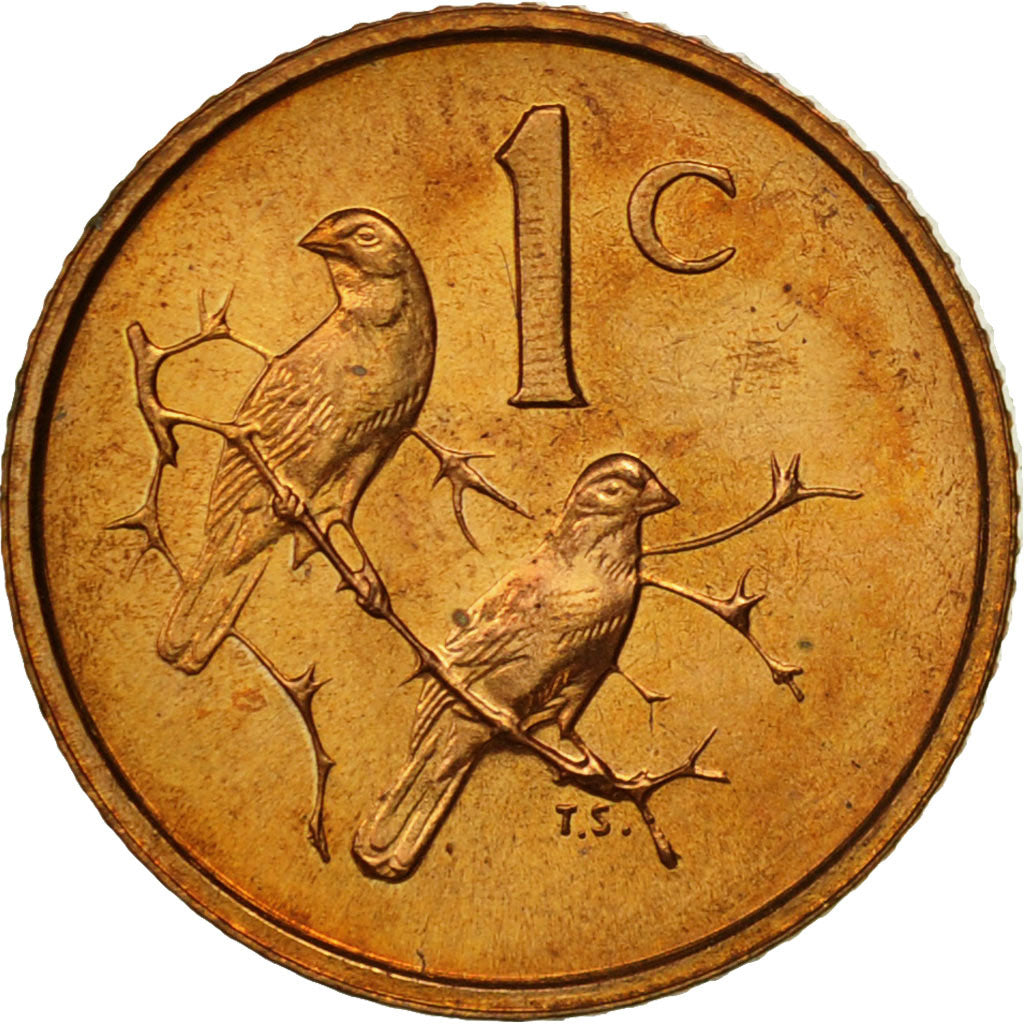 Sudáfrica, Cent, 1965, SC, Bronce, KM:65.1