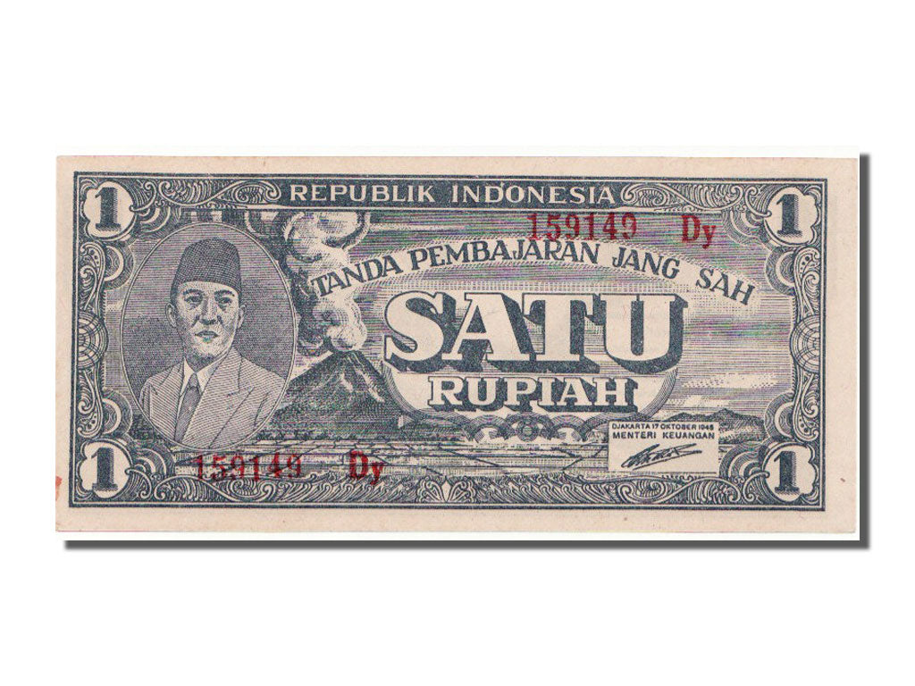 Indonésie, 1 Rupiah, 1945