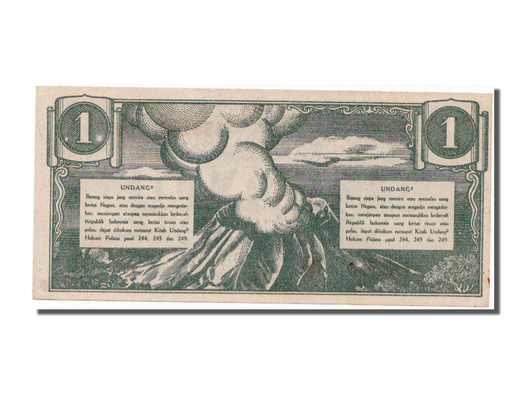 Indonésie, 1 Rupiah, 1945