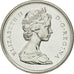 Canada, Elizabeth II, 25 Cents, 1966, Royal Canadian Mint, Ottawa, MS(63)