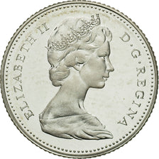 Coin, Canada, Elizabeth II, 10 Cents, 1966, Royal Canadian Mint, Ottawa, MS(63)