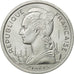Coin, Comoros, 2 Francs, 1964, Paris, MS(63), Aluminum, KM:E2