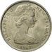 Coin, New Zealand, Elizabeth II, 5 Cents, 1967, MS(63), Copper-nickel, KM:34.1