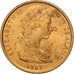 Münze, Neuseeland, Elizabeth II, Cent, 1967, VZ+, Bronze, KM:31.1