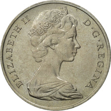 Gibraltar, Elizabeth II, Crown, 1967, SPL, Copper-nickel, KM:4