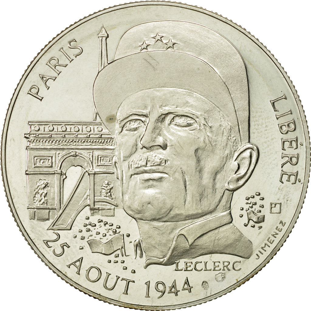 France, Medal, Paris libéré - 25 Aout 1944, History, MS(64), Silver