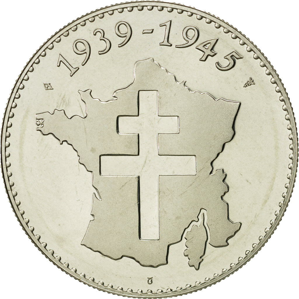 France, Medal, Paris libéré - 25 Aout 1944, History, MS(64), Silver