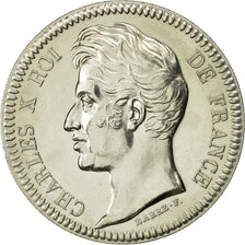 France, Medal, Charles X, History, MS(64), Cupro-nickel