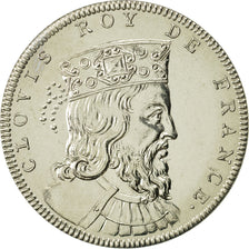 Francia, Medal, Clovis, History, SC+, Cuproníquel