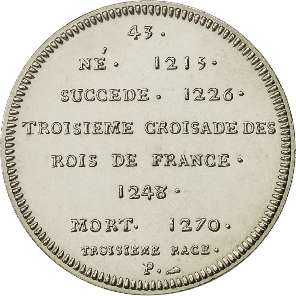 Francja, Medal, Saint Louis, Historia, MS(64), Miedzionikiel
