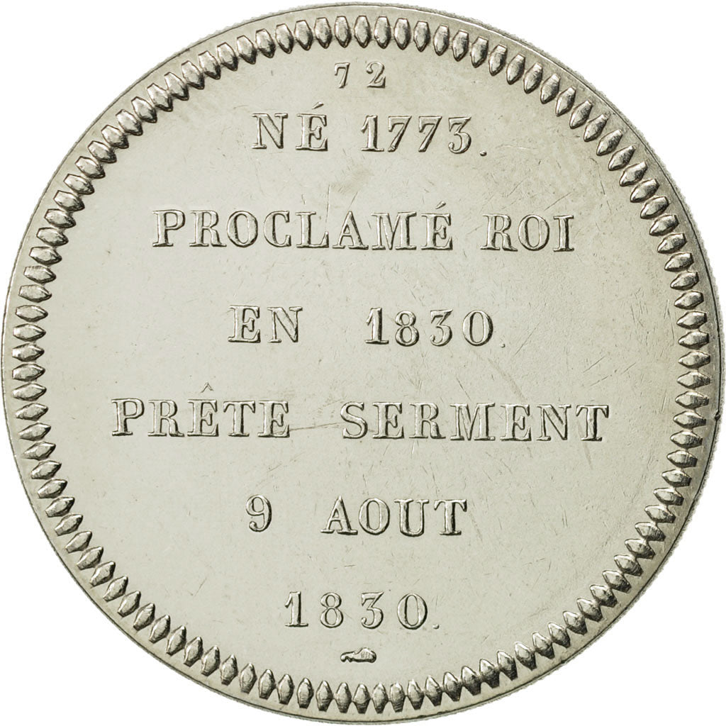 France, Medal, Louis-Philippe Ier, History, MS(64), Cupro-nickel
