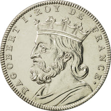 France, Medal, Dagobert, History, MS(64), Cupro-nickel