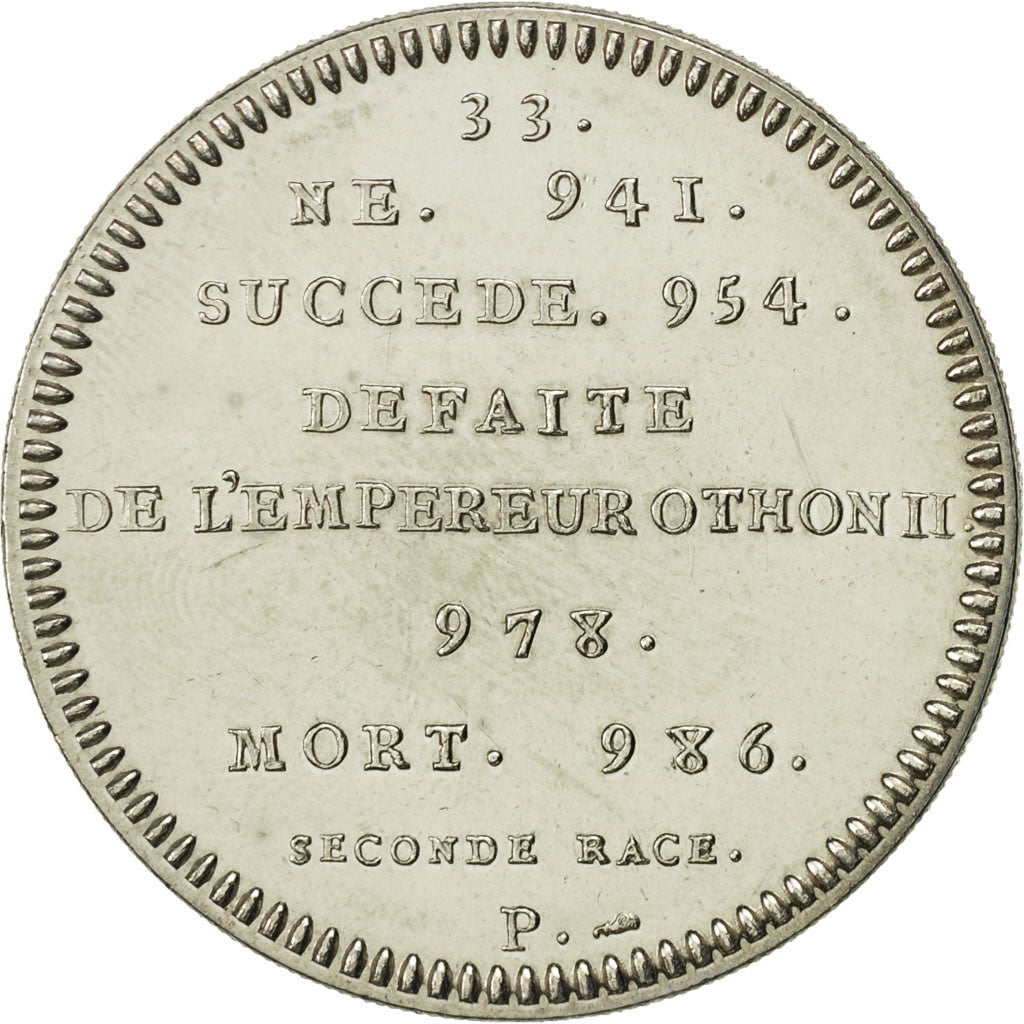 Francja, Medal, Lothaire, Historia, MS(64), Miedzionikiel