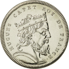 France, Medal, Hugues Capet, History, MS(64), Cupro-nickel