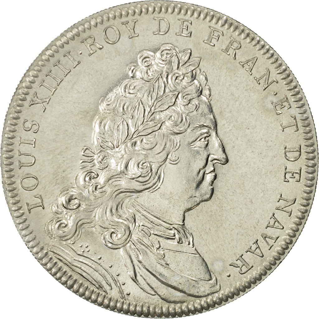 Francia, Medal, Les rois de France, Louis XIV, History, SC+, Cuproníquel