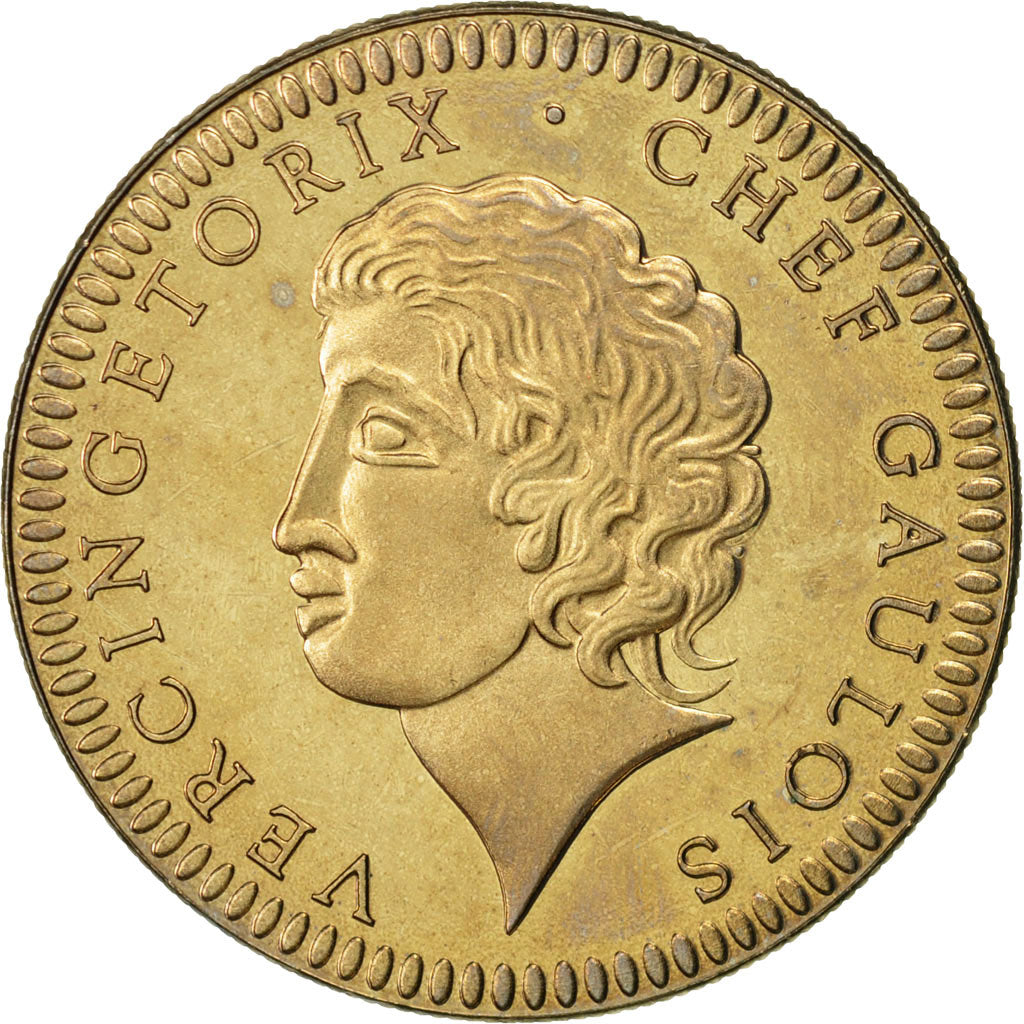France, Medal, Vercingetorix, History, MS(64), Cupro-nickel