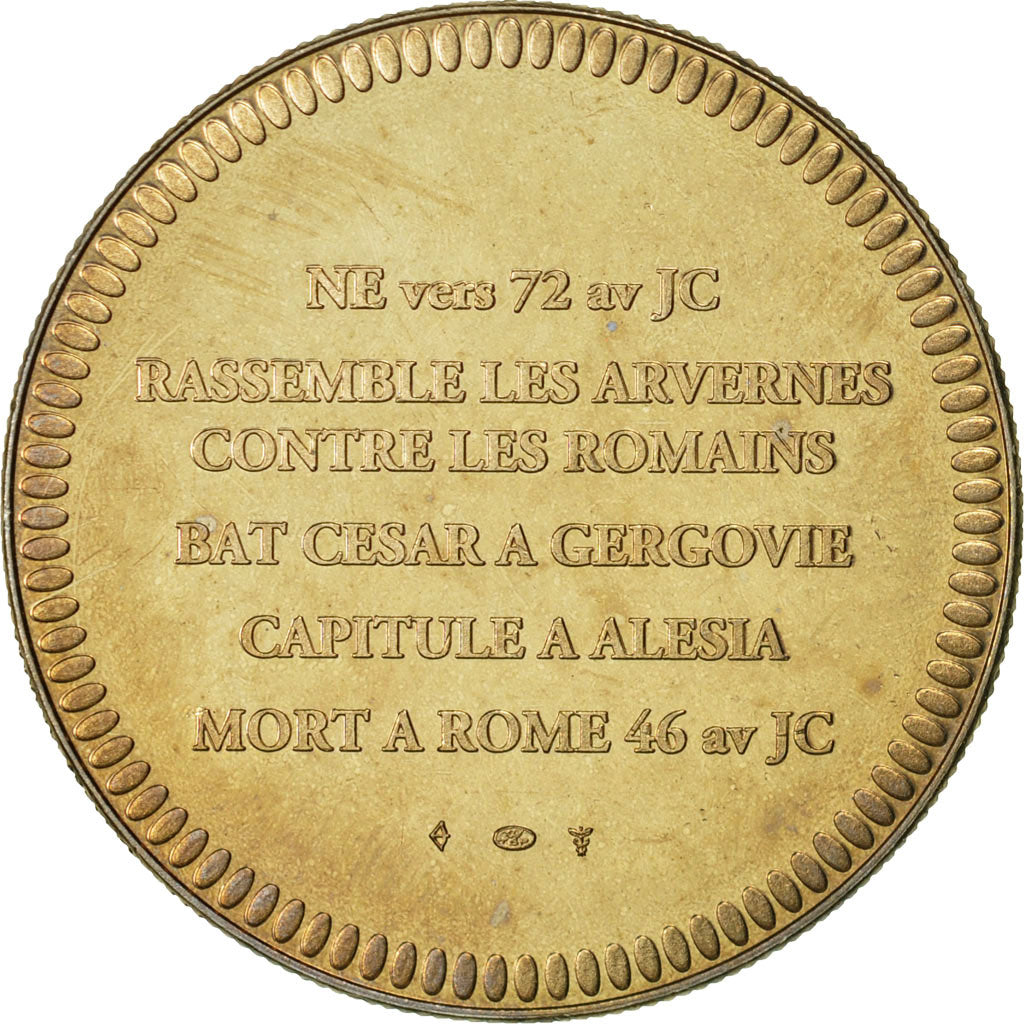 France, Medal, Vercingetorix, History, MS(64), Cupro-nickel