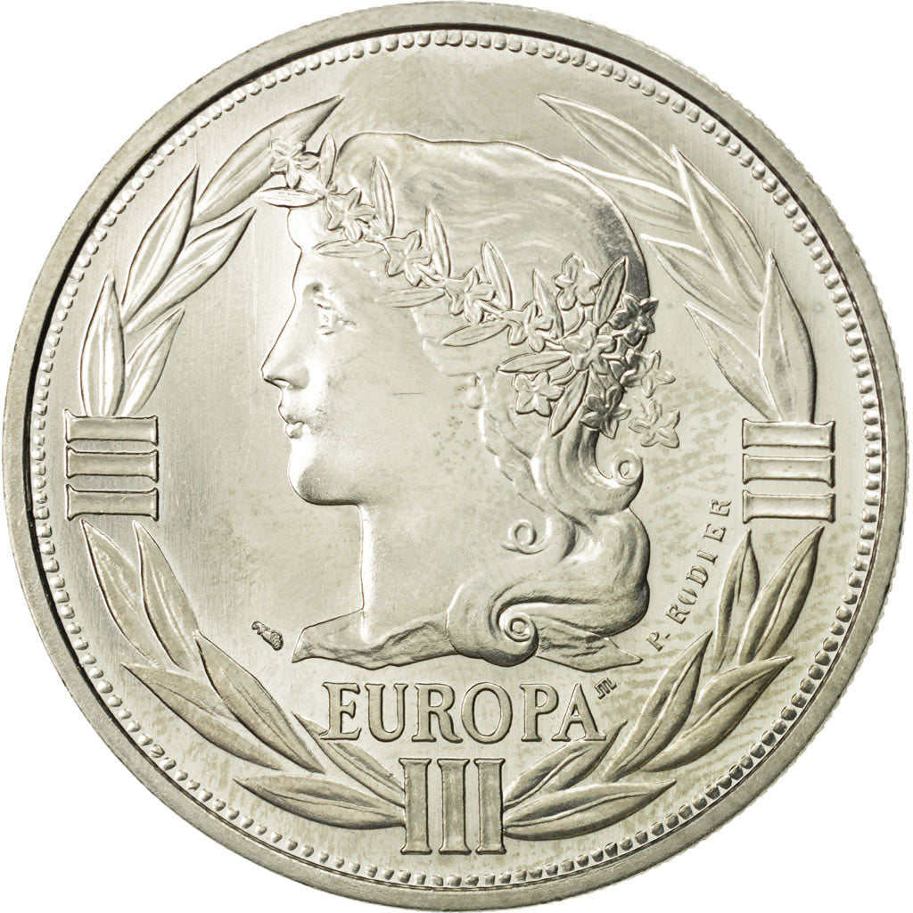France, Medal, Ecu Europa, 1991, SPL+, Cupro-nickel