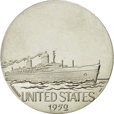France, Medal, Les Grands Transatlantiques, United States, 1952, MS(63)