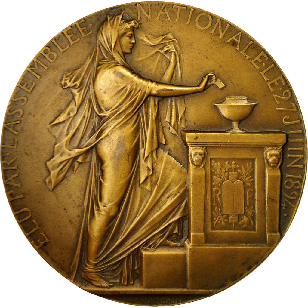Frankrijk, Medal, Les Présidents de la République, Jean Casimir-Périer, 1894
