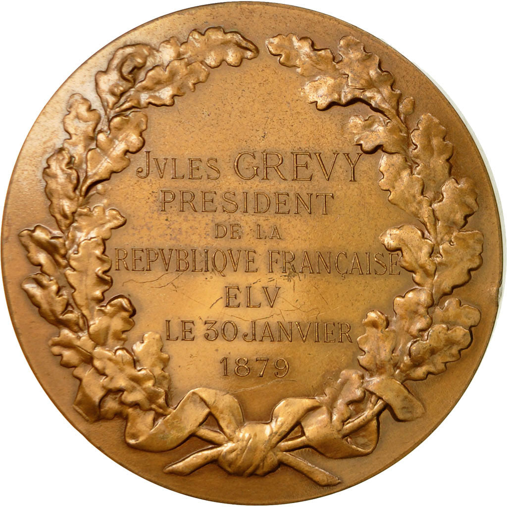 Francia, Medal, Les Présidents de la République, Jules Grévy, 1968, Dupuis.D