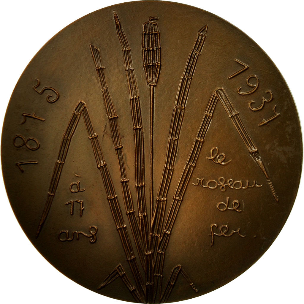 Francia, Medal, Henri Duvernois, 1977, Hélène Guastalla, SPL, Bronzo