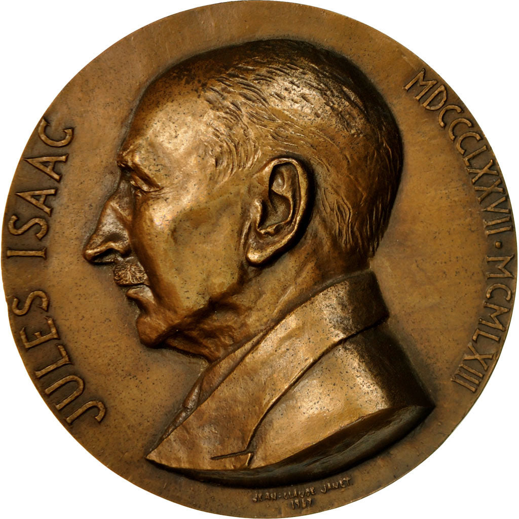 France, Medal, Jules Isaac, 1969, Jean Claude Janet, SPL, Bronze