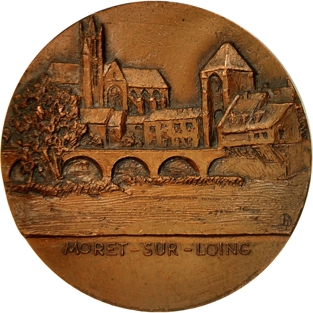 Francia, Medal, Alfred Sisley, 1973, Dropsy, SPL, Rame