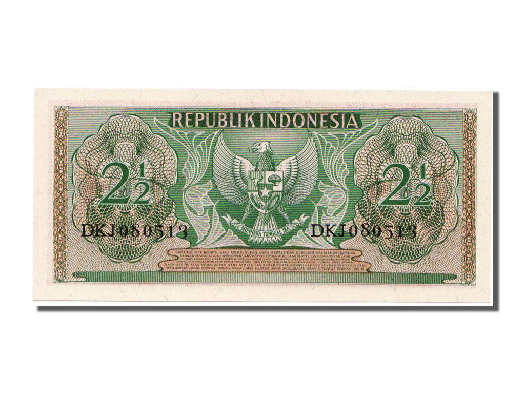 Indonesia, 2 1/2 Rupiah, 1956, KM #75, UNC(65-70), DKJ080513