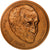 Francja, Medal, Pierre Mendès France, 1985, Gorbato, MS(60-62), Miedź