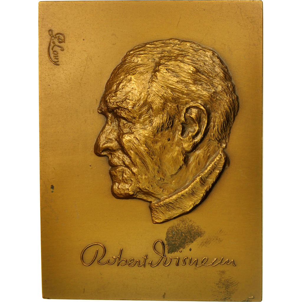 France, Medal, Robert Doisneau, Lovy, MS(60-62), Bronze