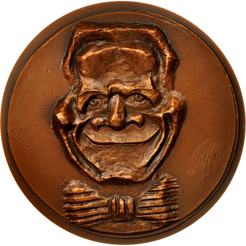 France, Medal, Le Rideau de Fer, 1979, MS(63), Cuivre