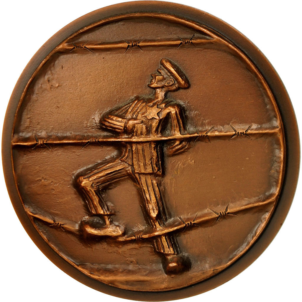 France, Medal, Le Rideau de Fer, 1979, MS(63), Cuivre