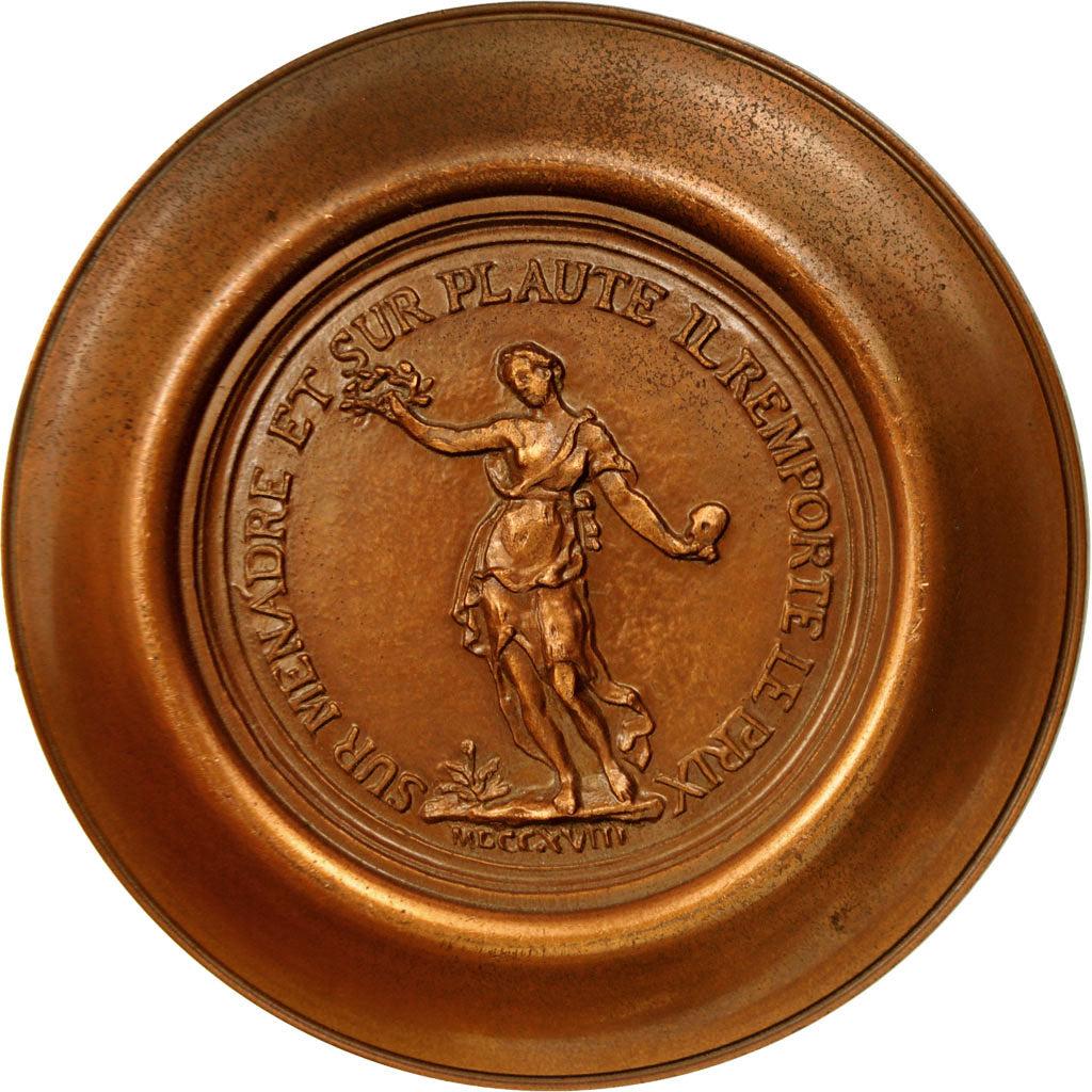 France, Medal, Jean Bat. Molière, 1968, MS(63), Cuivre